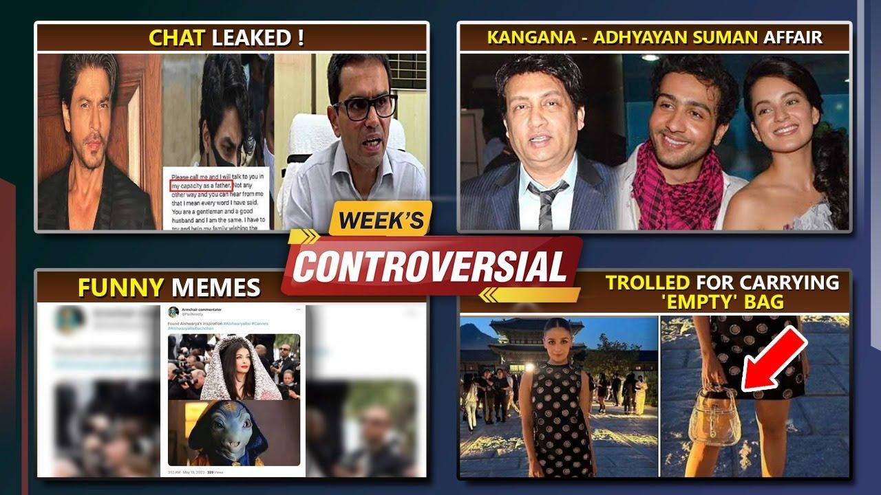 SRK WhatsApp Chats Leaked, Funny Memes On Aishwarya, Kangana- Adhyayan Suman Affair | Top 10 News