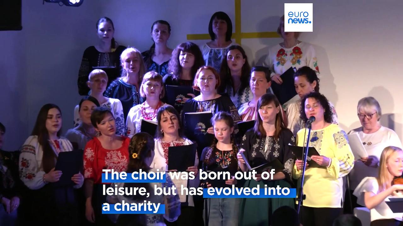 Meet the Czech-Ukrainian 'Sunflower' choir sending small pleasures back to the frontline