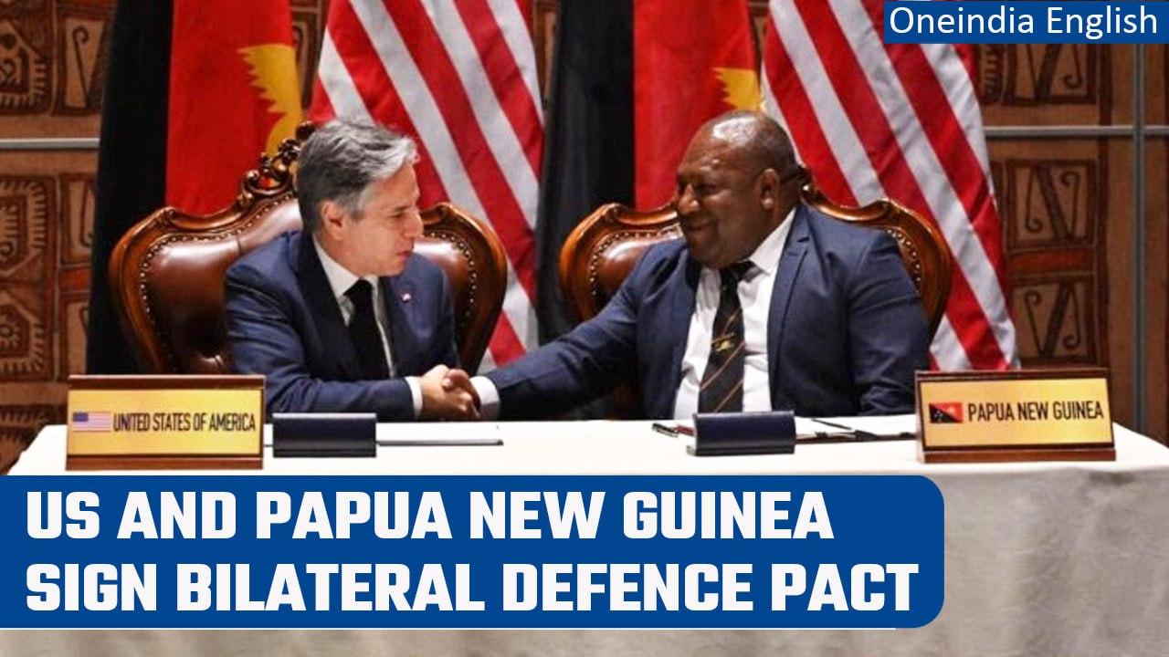 Papua New Guinea and US sign new defence cooperation agreement and maritime pact | Oneindia News
