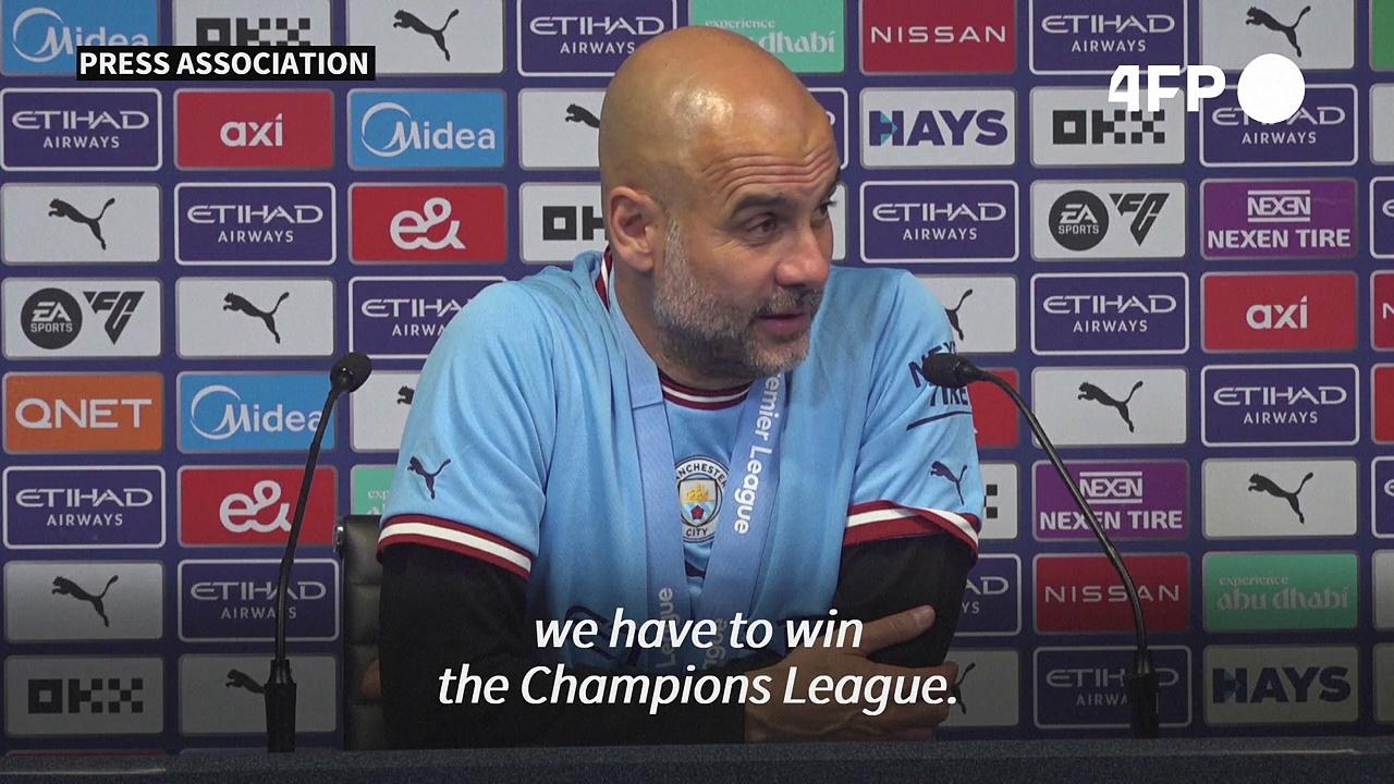 Manchester City 'have to win Champions League' to be among greatest, says Guardiola