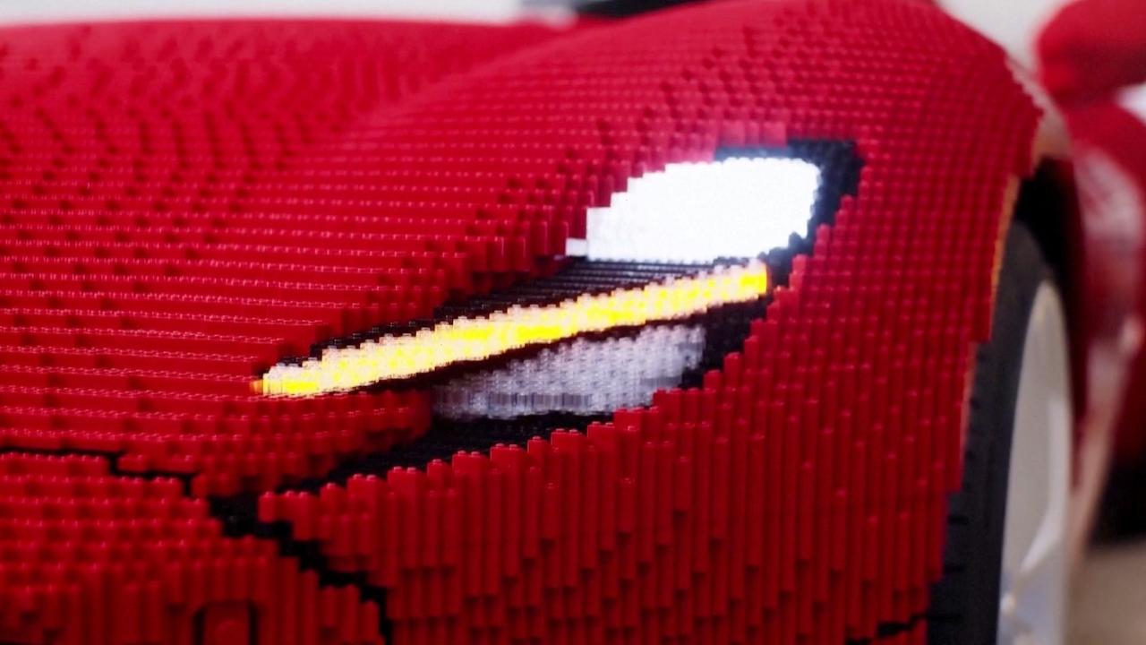Life-Size Lego Ferrari Unveiled After Almost One Year