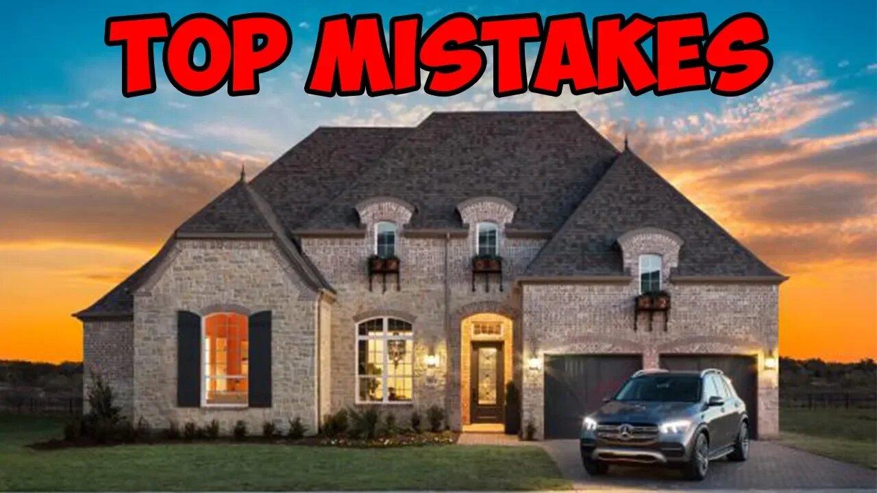 Avoid these 5 Mistakes Most Homeowners Make.