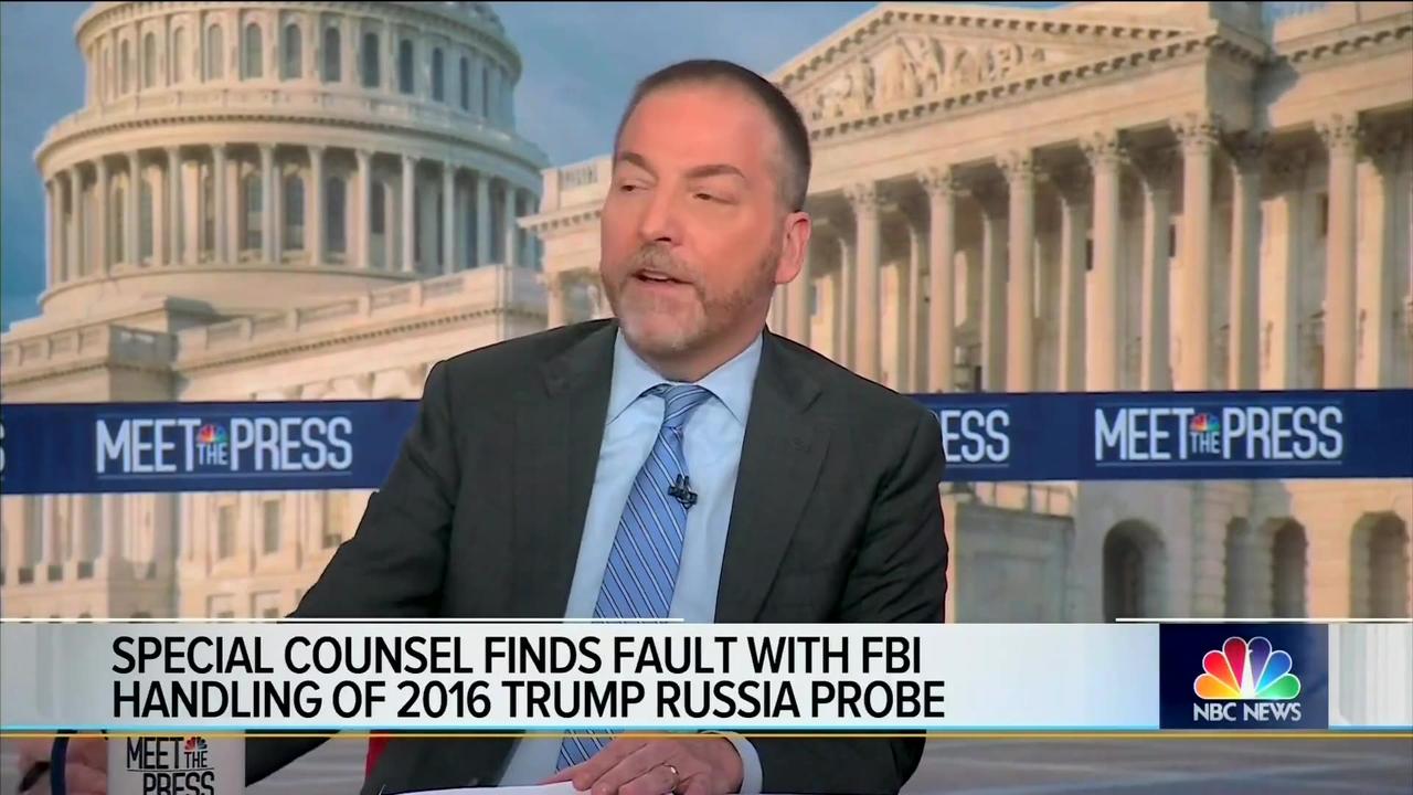 Chuck Todd Says America Needs New Church Committee to Expose FBI Corruption and Restore Trust