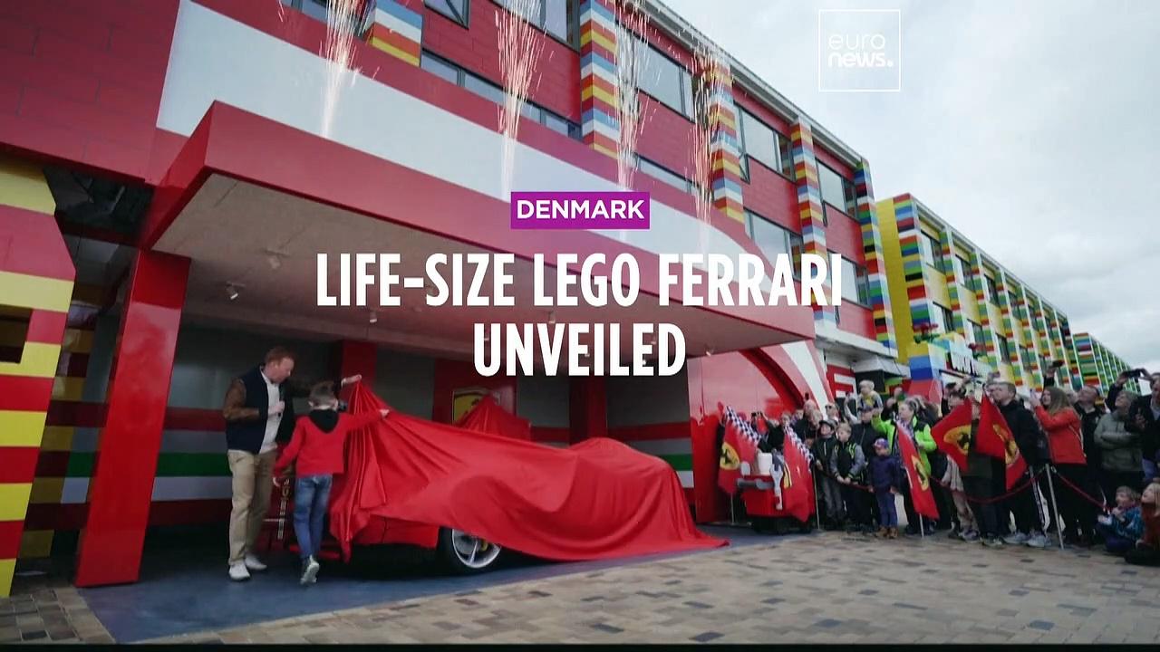 This Ferrari took a year to build - and it is made entirely out of LEGO