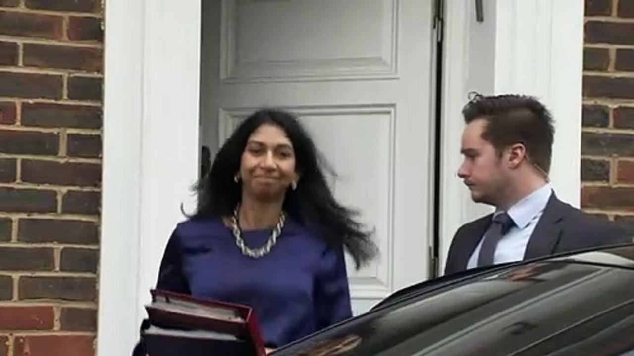 Home Secretary leaves her London residency