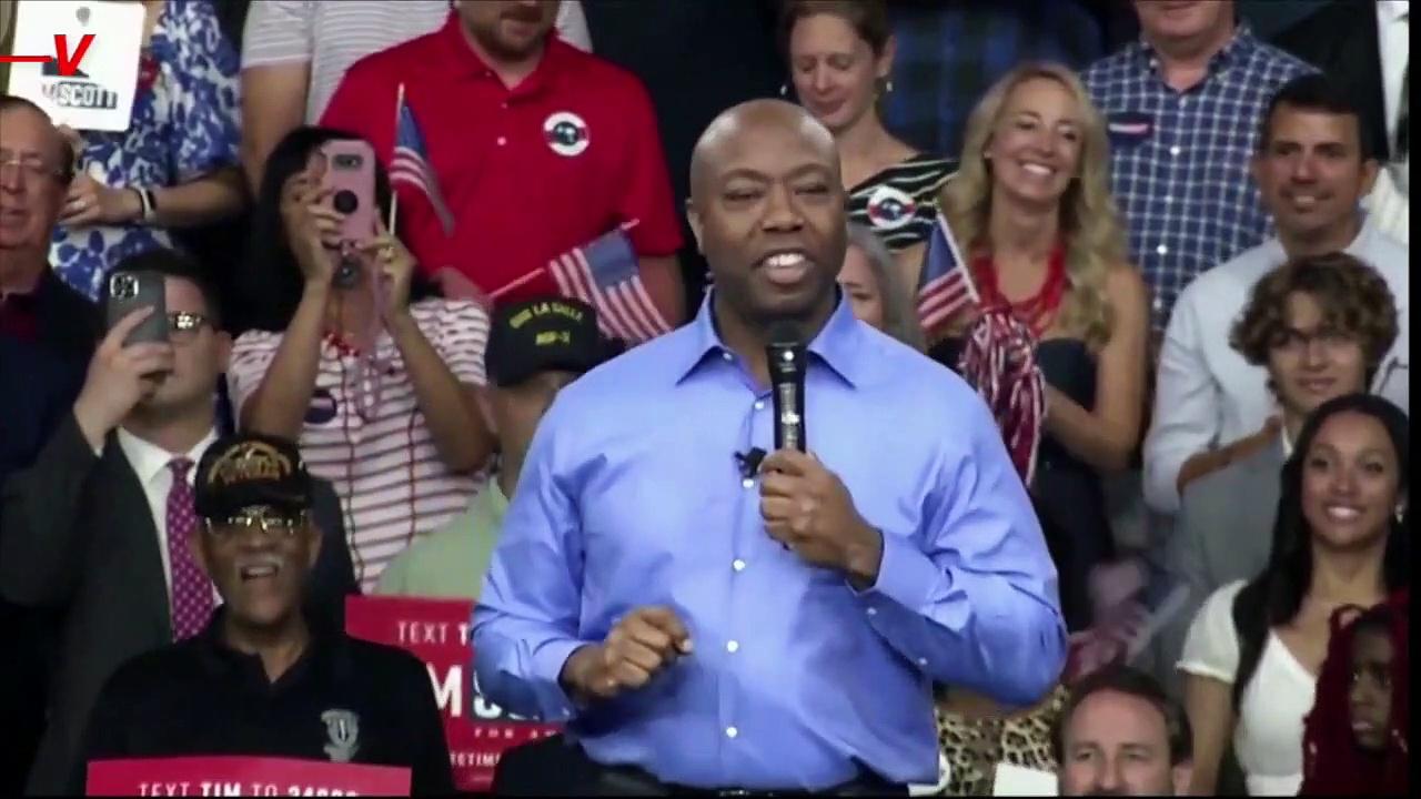 Trump Wishes Tim Scott 'Good Luck' in the Presidential Primary