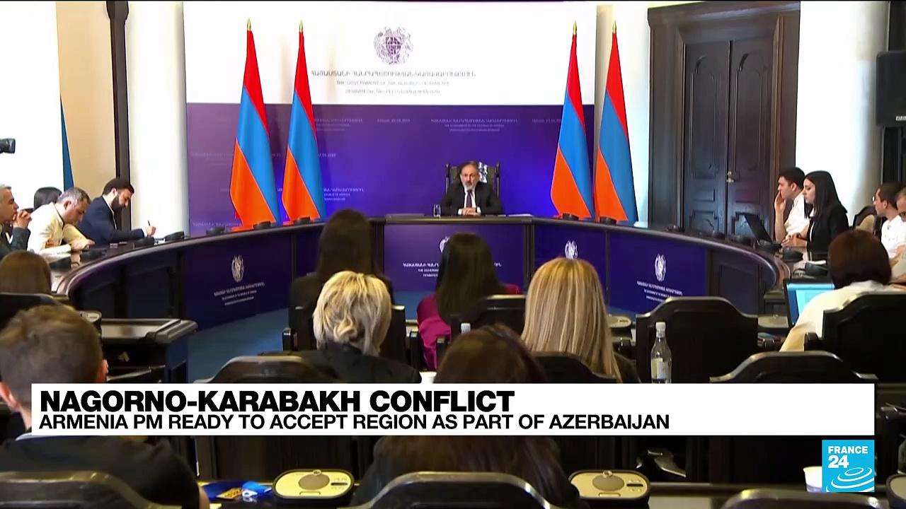 Armenia PM says may accept Nagorno-Karabakh as part of Azerbaijan