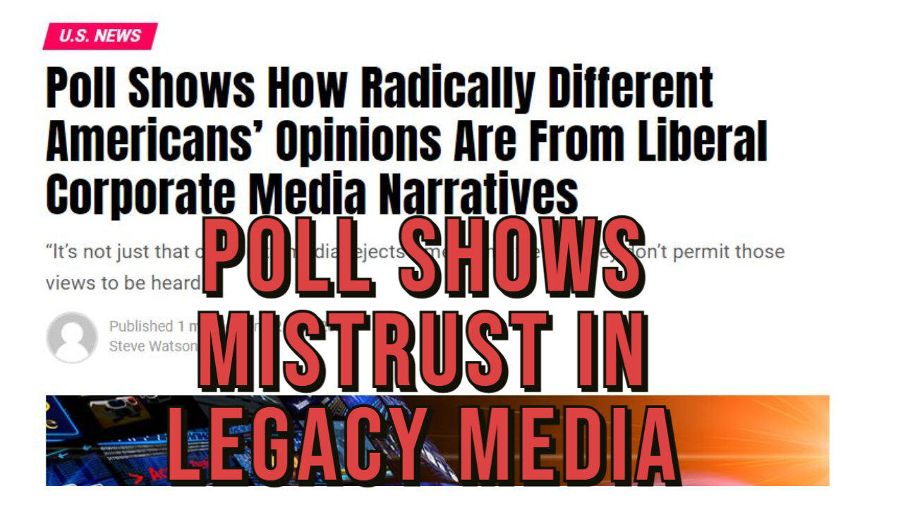Harris-Harvard Poll Shows Normal Americans Don't Believe Liberal Corporate Media