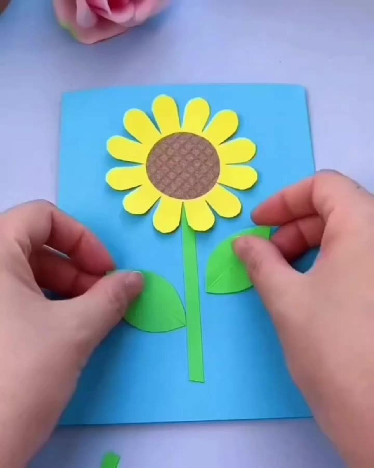 DIY Paper Cut Origami: Flower