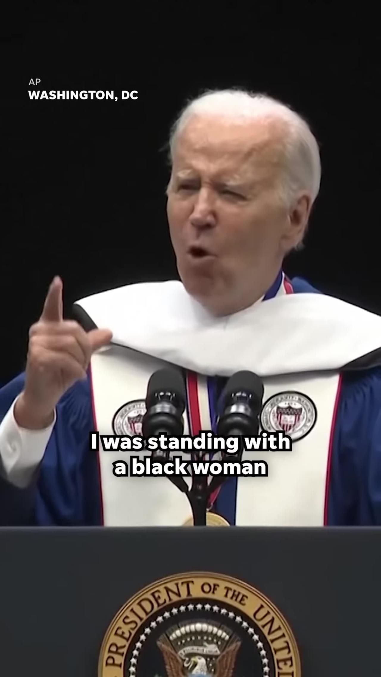 Howard University Students Call Out Joe Biden In The Middle Of His Speech At Their Graduation