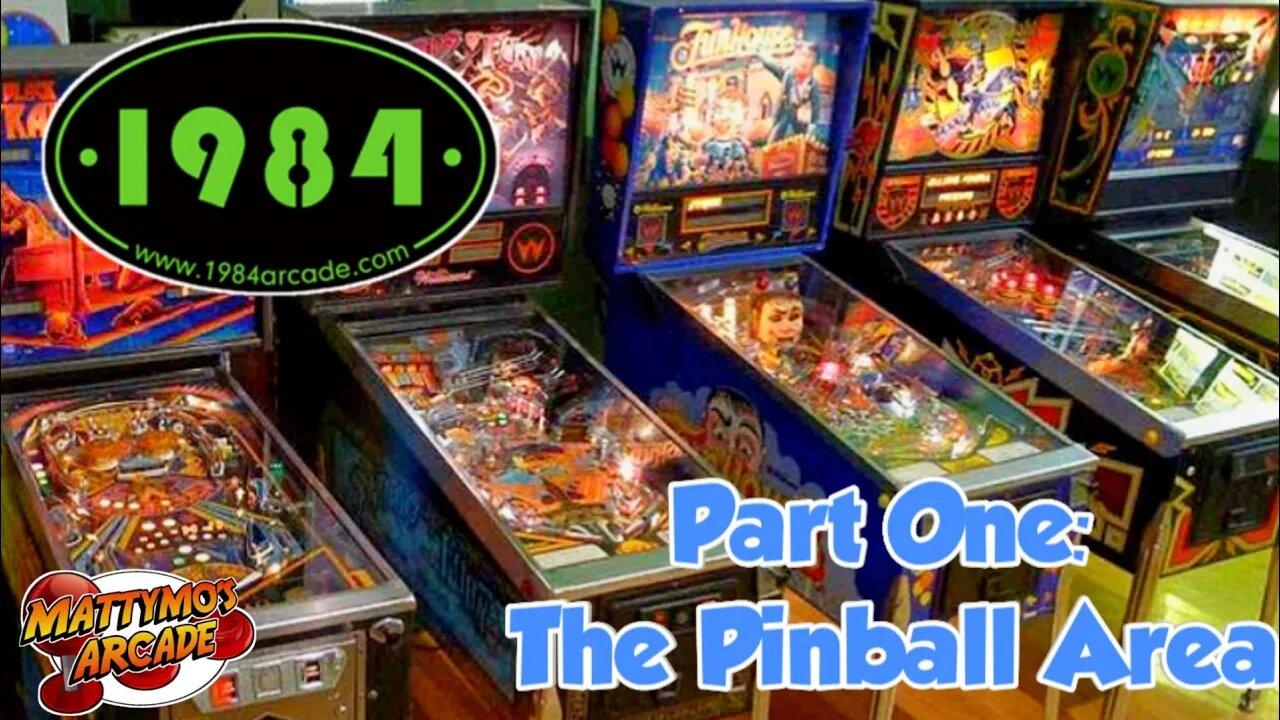1984 Arcade in Springfield, Mo Part 1: The Pinball Side