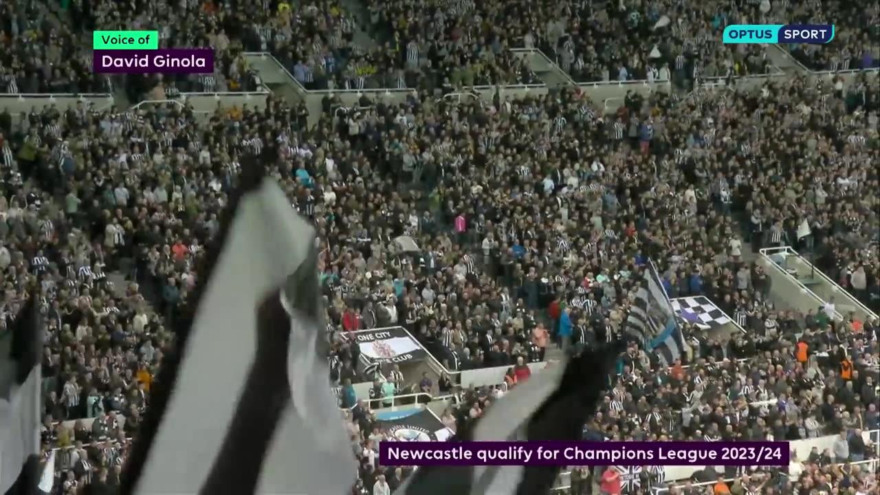 SCENES: Newcastle qualify for Champions League football!