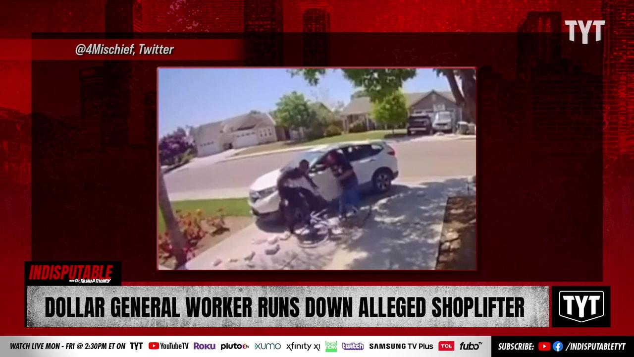 Aggressive Dollar General Worker Chases Runs One News Page Video