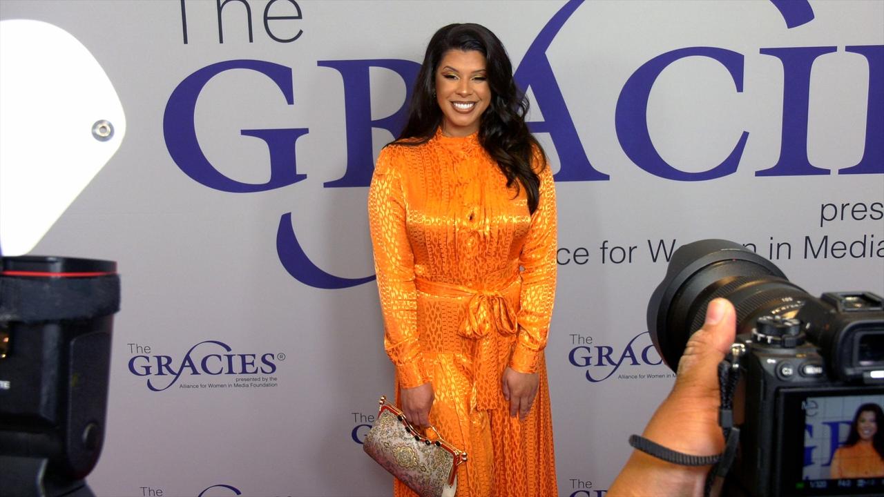 Hailie Sahar '48th Annual Gracie Awards' Red Carpet