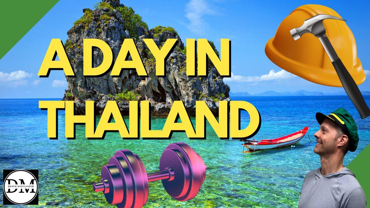 ONE DAY IN THAILAND | WORKOUT | CONSTRUCTION | PATTAYA