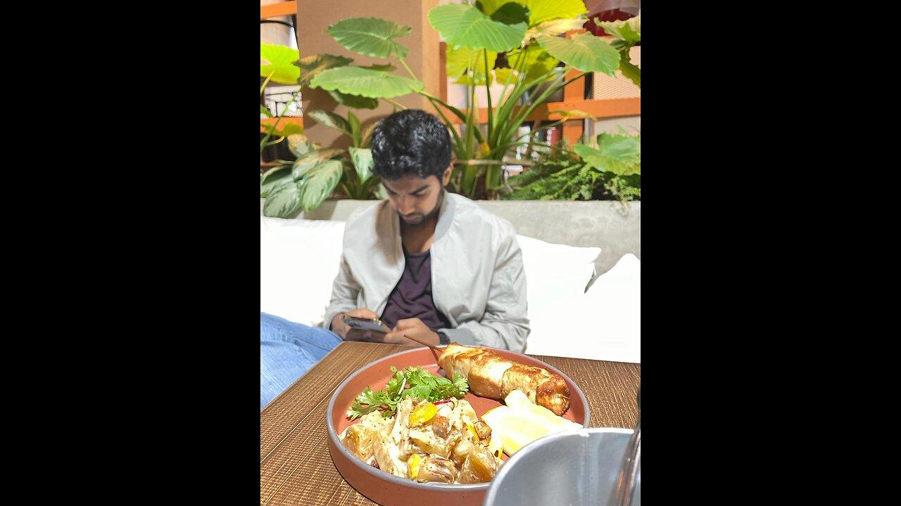 Live Cooked Food at Dubai One News Page VIDEO