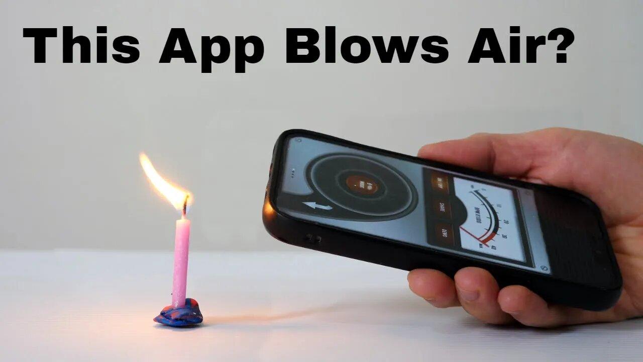 How Does This App Blow Out Candles? One News Page VIDEO