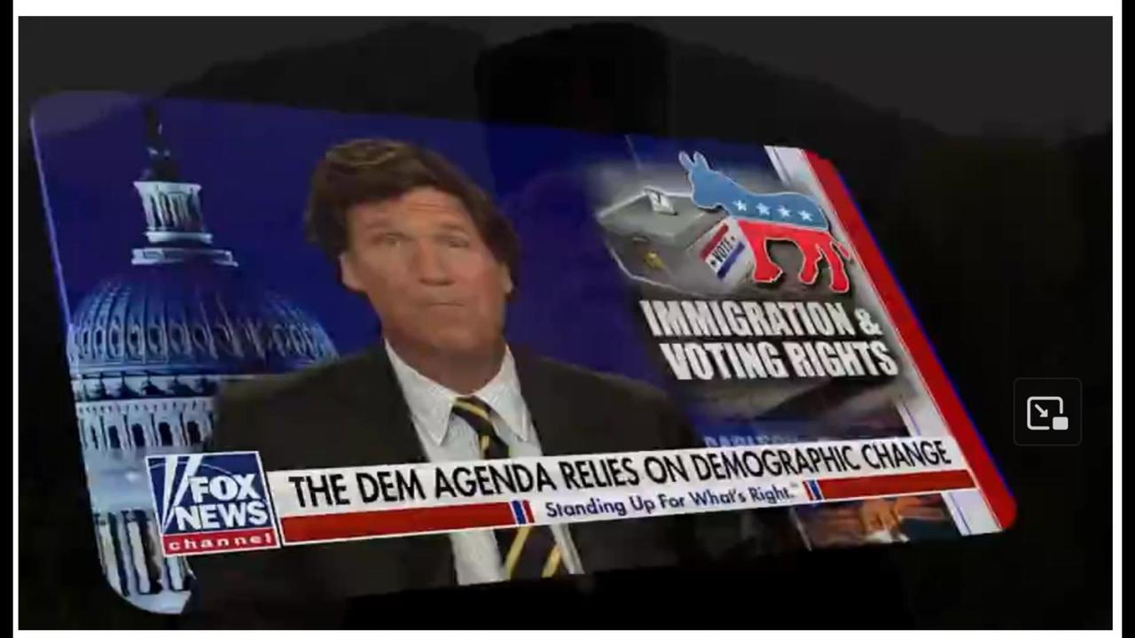 The 2024 Election result is being Tucker'd like Bongino; via Bro Nath.