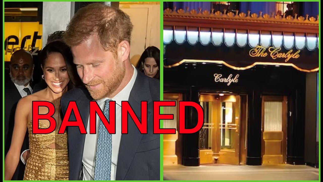 Harry and Meghan BLACKLISTED from the Carlyle? Sip This Tea ☕️ #HarryAndMeghan #Drama