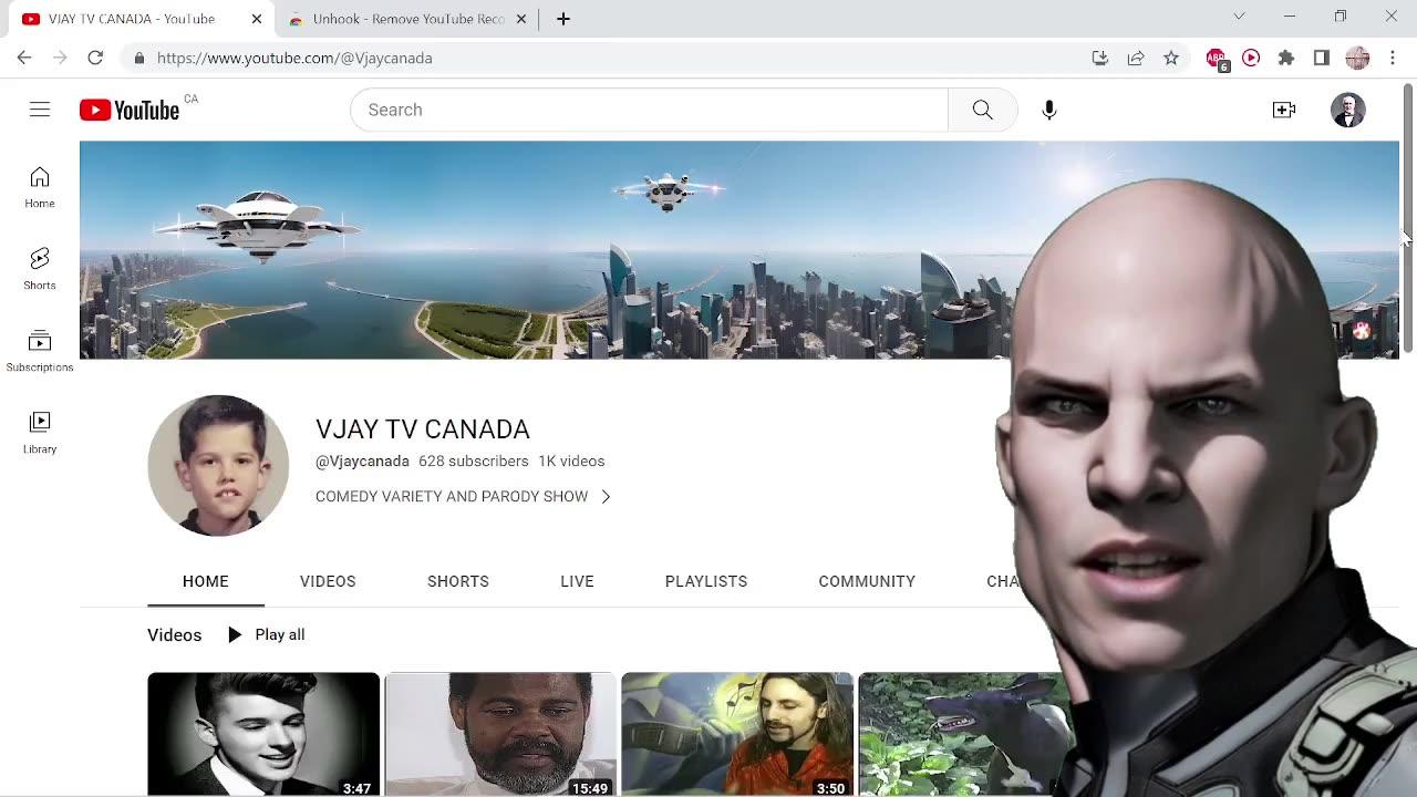 UNHOOK CHROME EXTENSION REMOVE YOUTUBE One News Page VIDEO