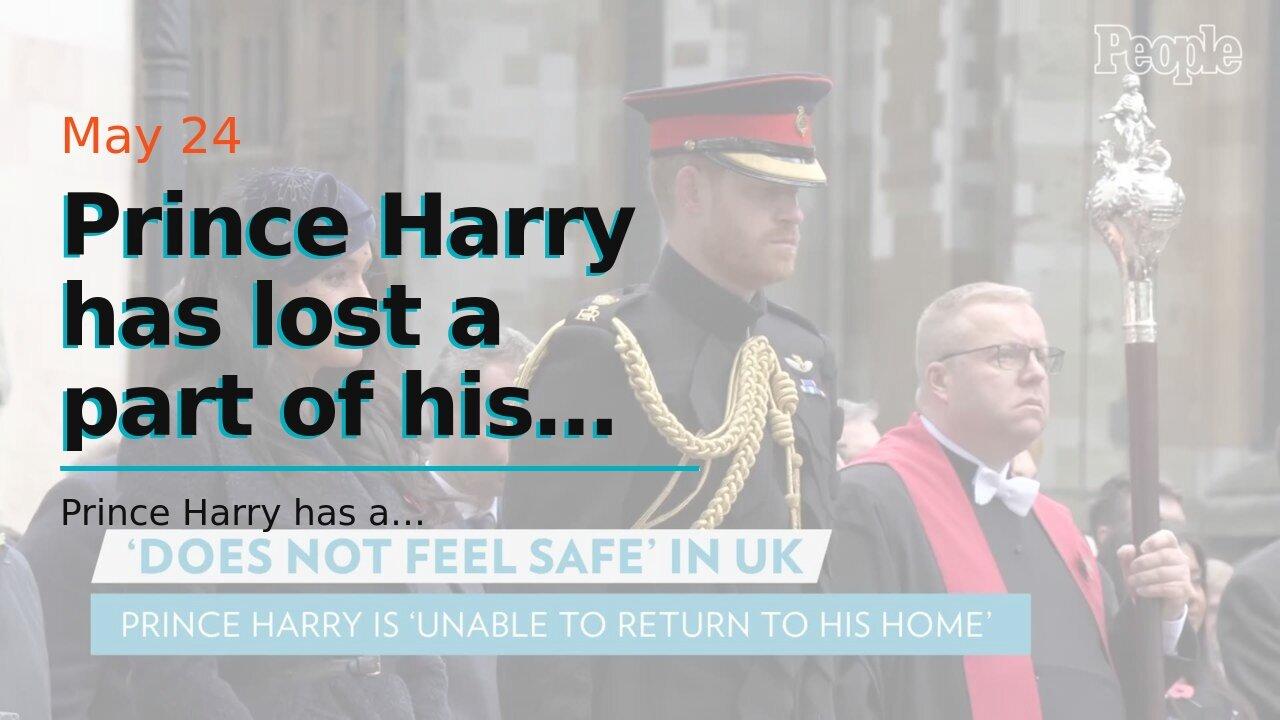 Prince Harry has lost a part of his lawsuit about paying the UK Police for his security.