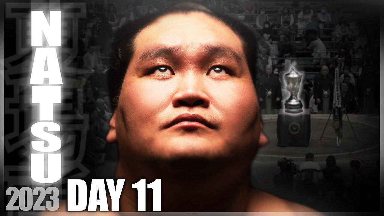 SUMO Natsu Basho 2023 Day 11 May 24th Makuuchi One News Page VIDEO