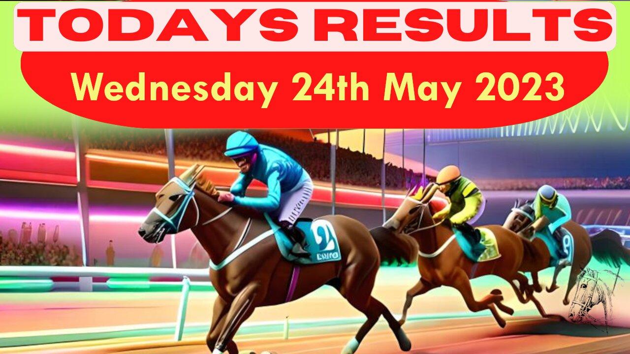 Horse Race Result May 24, 2023. Exciting race One News Page VIDEO