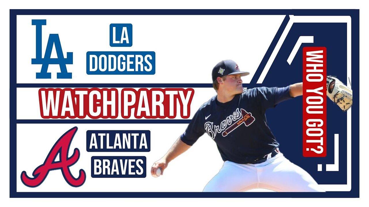 LA Dodgers vs Atlanta Braves GAME 3 Live Watch Party:  Join The Excitement