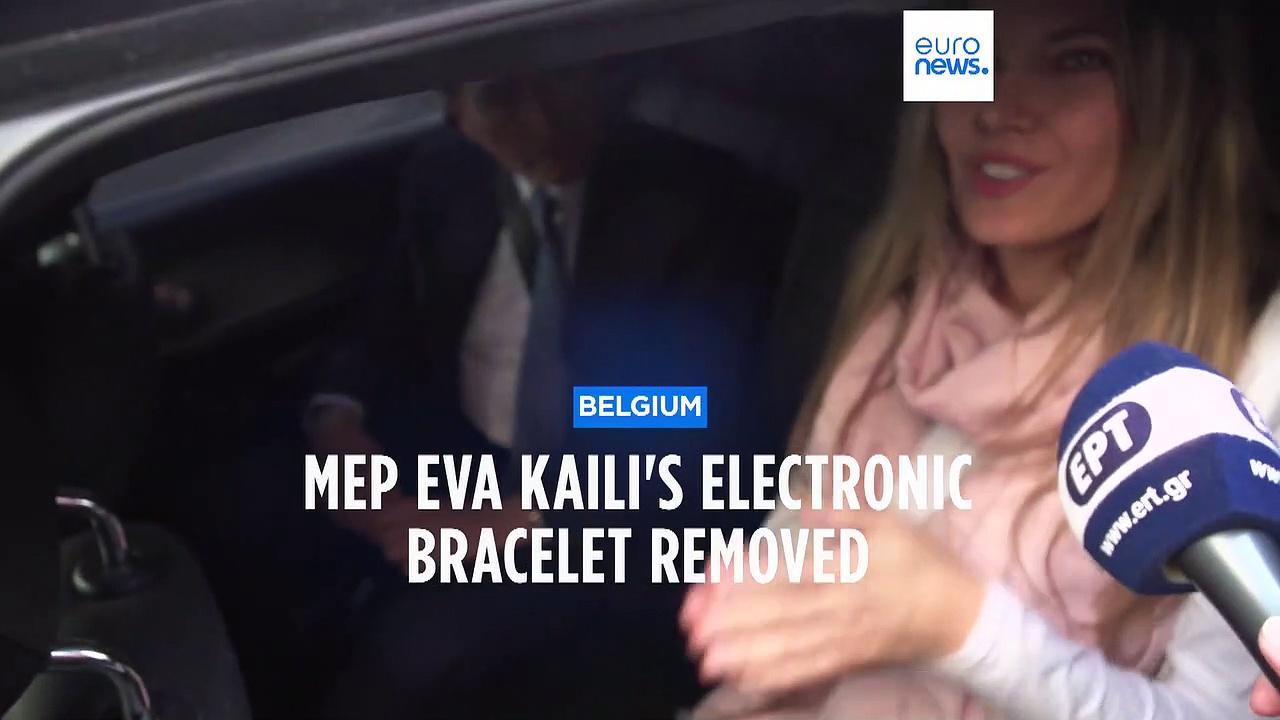 EU corruption scandal: MEP Eva Kaili's electronic bracelet order lifted