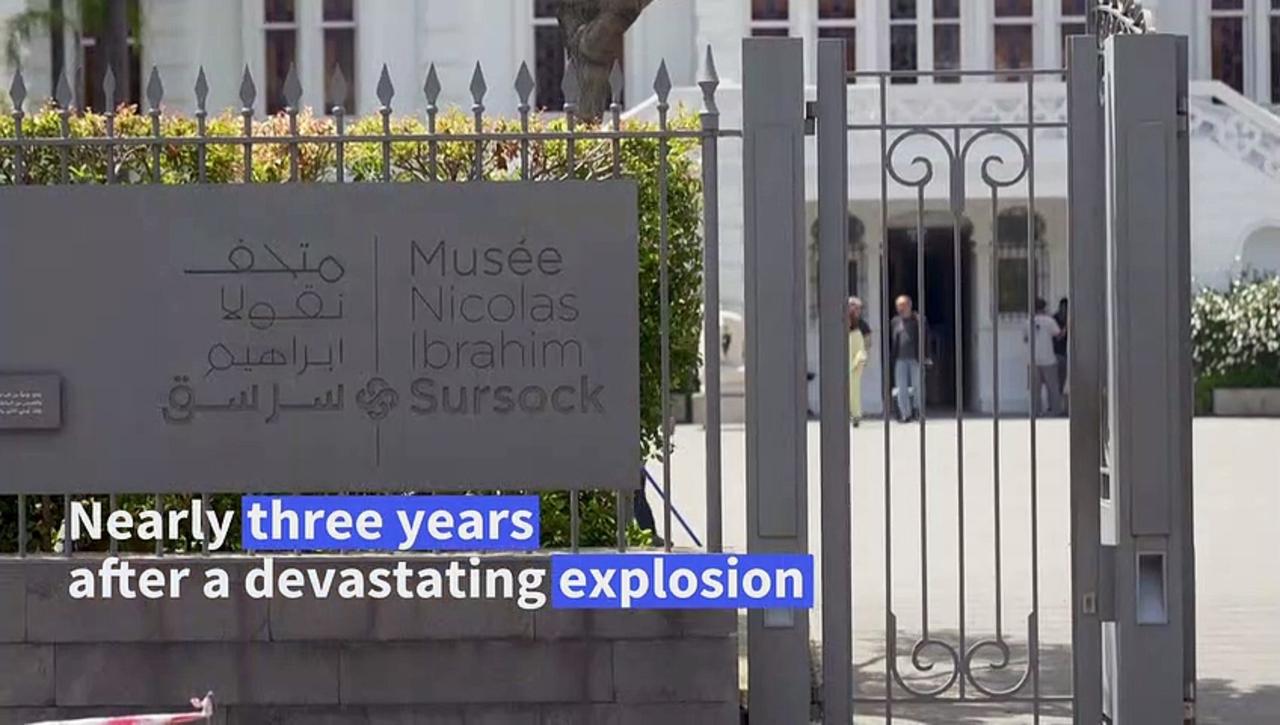 Lebanon's Sursock museum prepares to reopen nearly three years after deadly blast