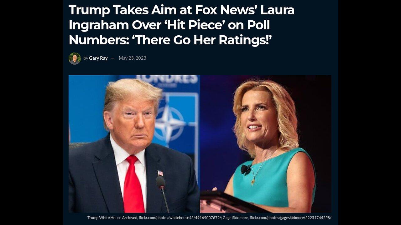 Trump Fires Back At Laura Ingraham About Polls - One News Page Video