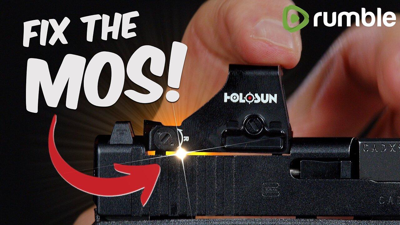 Mount a 507K Directly On Your Glock 43X MOS One News Page VIDEO