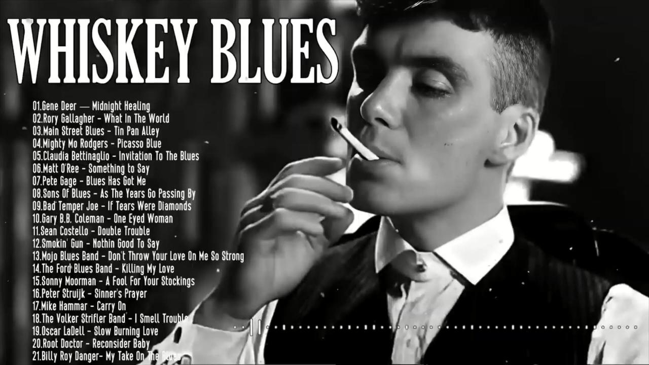 Whiskey Blues Music - Smooth Slow Blues/Rock - Beautilful Jazz Blues Music