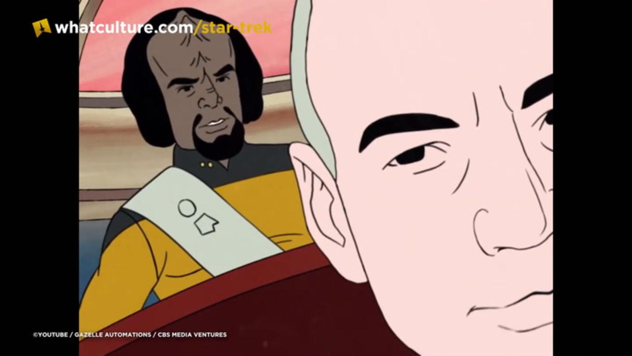 Star Trek: TNG Animated Series - Exclusive - One News Page VIDEO