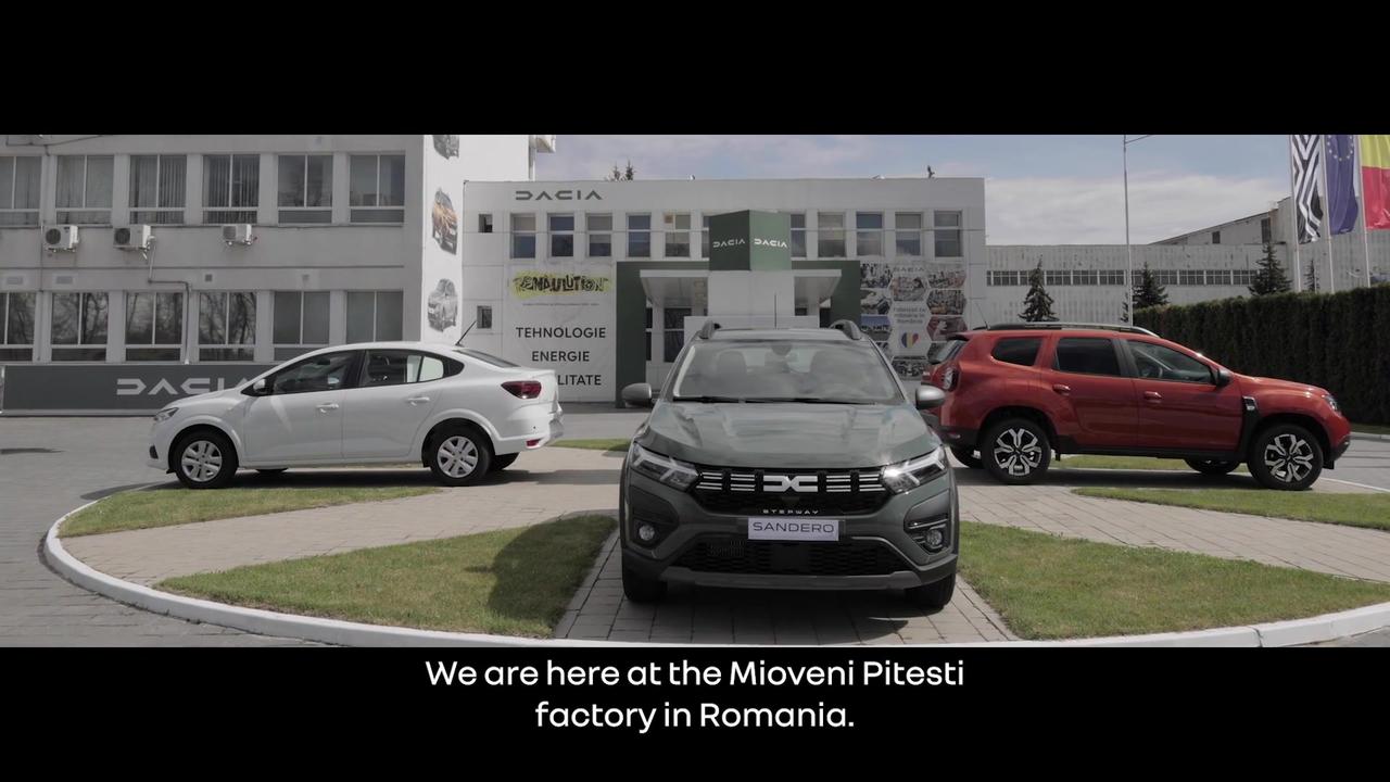 Dacia’s industrial feat to revamp its vehicles’ brand identity