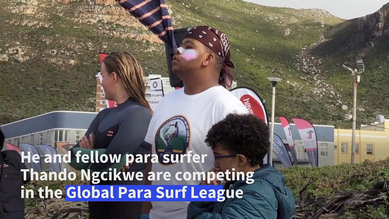 South Africa para surfing teens dream of Olympic glory