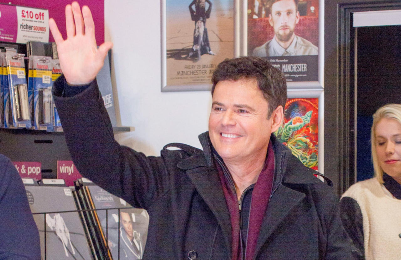 Donny Osmond 'lost everything' in the 1980s and almost went bankrupt