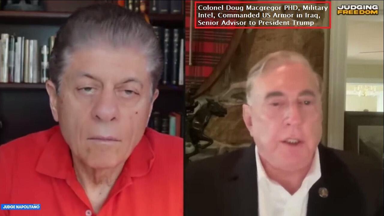 Judge Napolitano & Col Doug Macgregor: Bakhmut looks like Hiroshima. Russia's FEAR, Russian Civilians in Basements, Hav