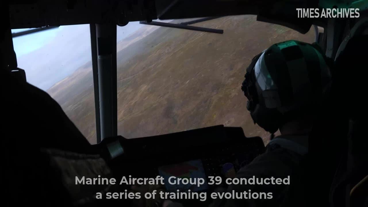 U.S. Marines conduct AGM-114 Hellfire Live Fire Training