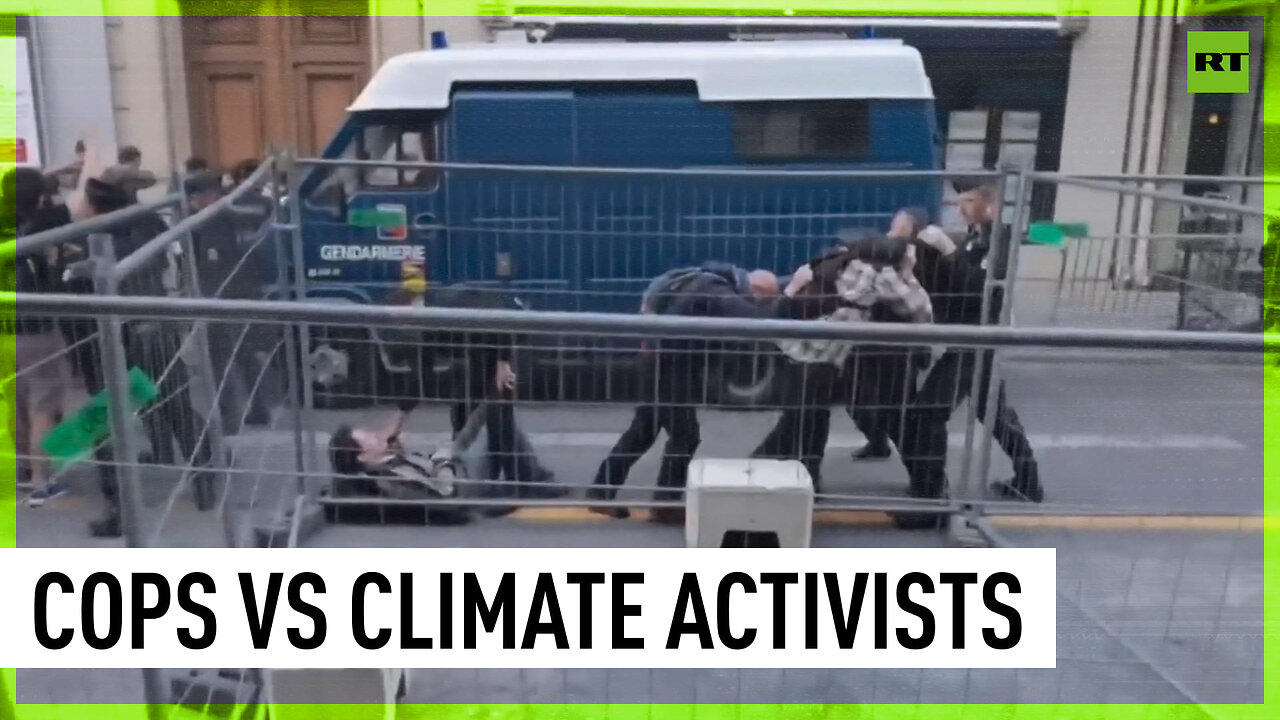 Police remove climate protesters from TotalEnergies HQ in Paris