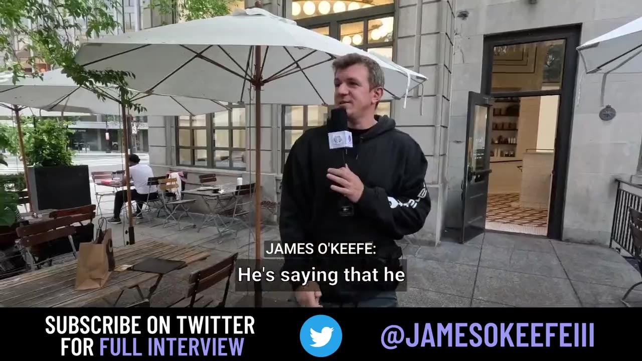 Fetterman Staffer Runs Away When Confronted By James O'Keefe
