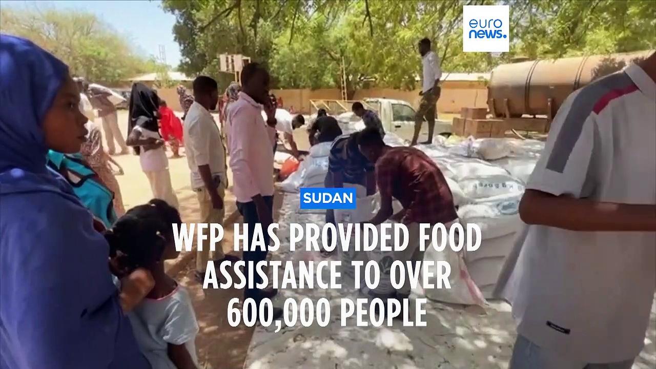 Sudan: 600,000 people have received aid from WFP, UN spokesperson says