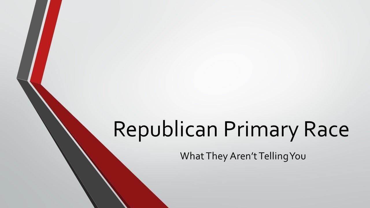 Republican Primary Race