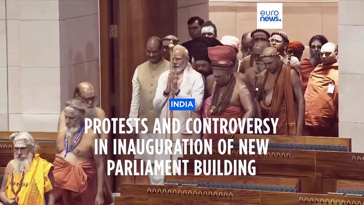 Modi's opponents boycott opening of new Indian Parliament