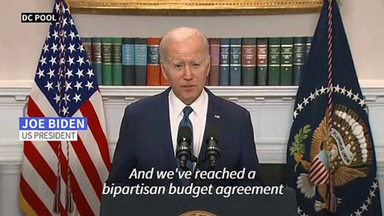 Joe Biden urges Congress to pass debt deal