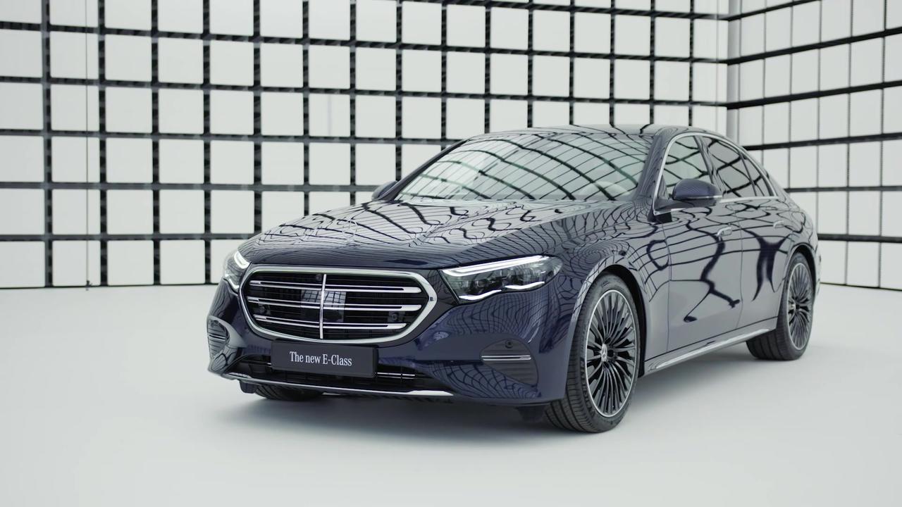 Mercedes-Benz E-Class Exclusive Design in Studio