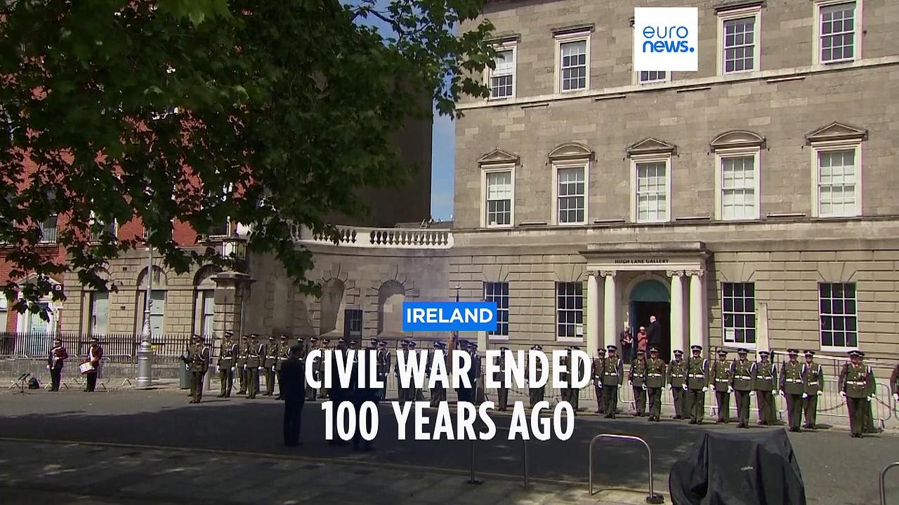 Civil war centenary: Ireland remembers those who died in the conflict