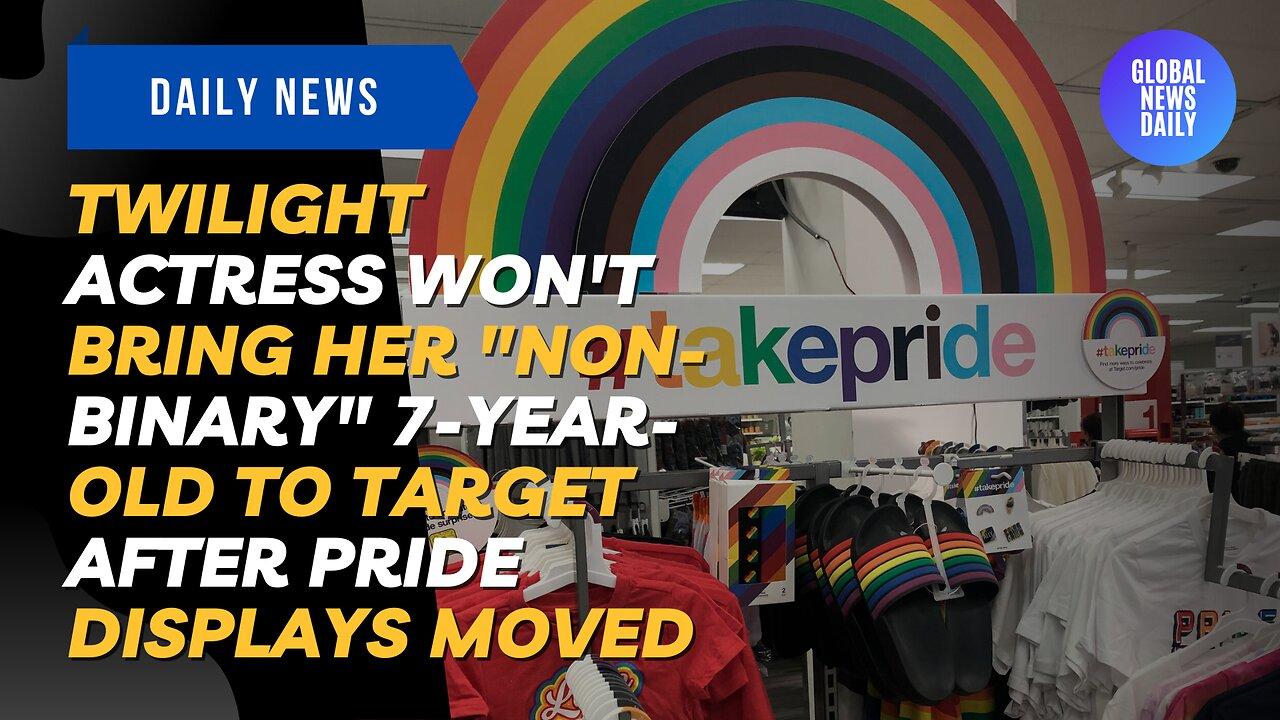 Twilight Actress Won't Bring Her "Non-Binary" 7-Year-Old to Target After Pride Displays Moved