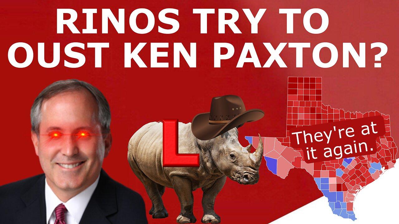 ANOTHER WITCH HUNT! - Texas RINOs IMPEACH Popular Attorney General Ken Paxton