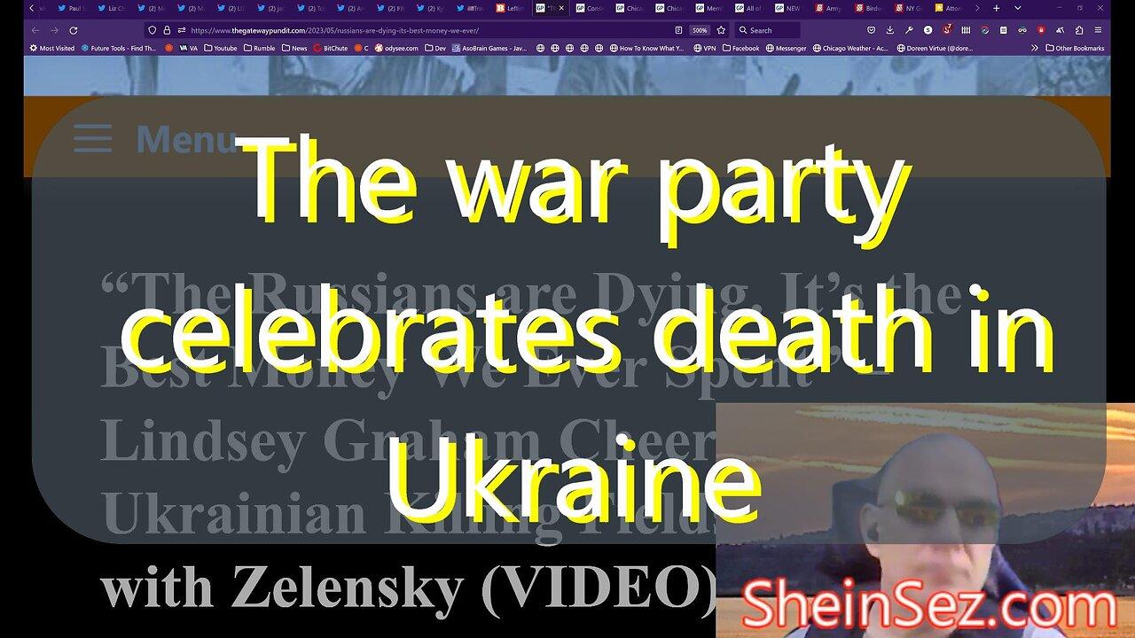 Elected warmongers celebrate death in Europe for Memorial Day & more #182